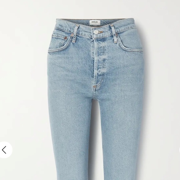 Agolde Riley High Rise Crop size 26 - Picture 5 of 11